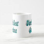 Mug Grand-mère demi-typographie verte (Centre)