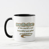 Mug Grand-mère des petits-enfants doués (Gauche)