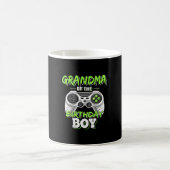 Mug Grand-mère du garçon d'anniversaire correspondant (Centre)