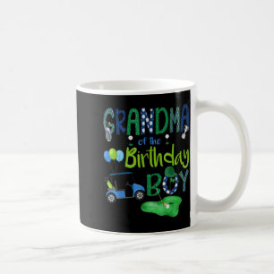 Mug Grand-mère du garçon qui fête son anniversaire, am