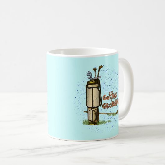 Mug Grand-mère du golf (Devant droit)