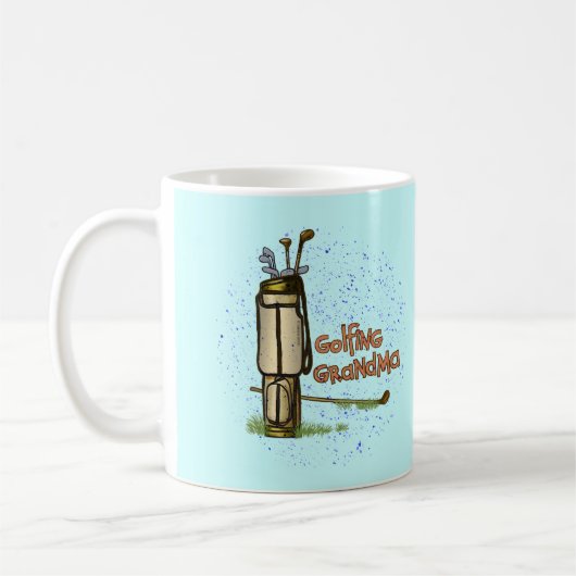 Mug Grand-mère du golf (Gauche)