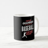 Mug Grand-mère d'un joueur de baseball génial (Devant droit)