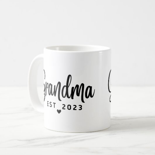 Mug Grand-mère EST 2023 (Devant gauche)