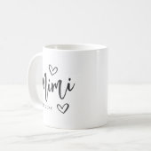 Mug Grand-mère établie pour l'année Mimi (Devant gauche)
