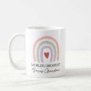 Mug Grand-mère étape de grand-mère du meilleur bonus d