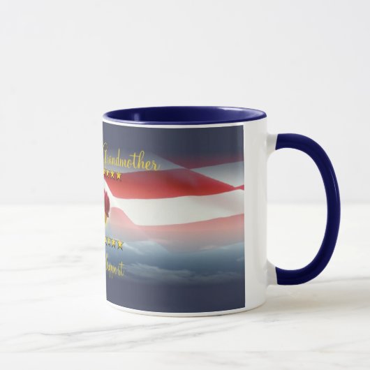 Mug Grand-mère fière de marine (Droite)