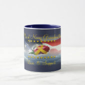 Mug Grand-mère fière de marine (Centre)