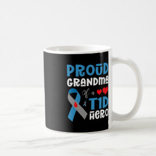 Mug Grand-Mère Fière D'Un Héros T1D De Type 1 Diabète