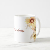 Mug Grand-mère Floral Botanique (Devant droit)
