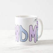 Mug Grand-mère florale (Devant droit)