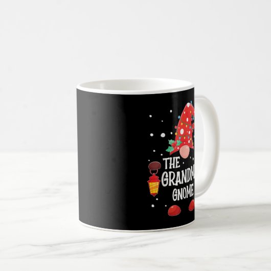 Mug Grand-mère Gnome Matching Family Christmas Gnome (Devant droit)