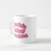 Mug Grand-mère la plus froide du monde (Devant gauche)