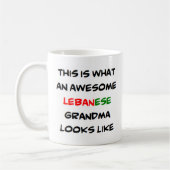 Mug grand-mère libanaise, géniale (Gauche)
