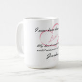 Mug Grand-mère Mug/Citation (Devant gauche)