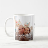 Mug Grand-mère Multi Photo Grand-mère Typographie Mign (Gauche)