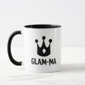 Mug Grand-mère noire de grand-maman de Fascinant-MA (Gauche)