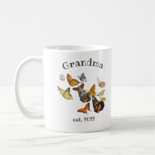 Mug Grand-mère PERSONNALISABLE Date - Première fois Gr