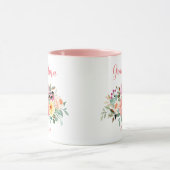 Mug Grand-mère PERSONNALISABLE Date - Première Grand-m (Centre)