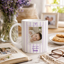 Mug Grand-Mère Personnalisé avec Photo de Bébé
