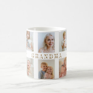 Mug grand-mère personnalisée Photos personnalisé