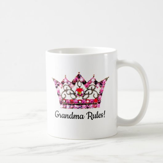 Mug Grand-mère, règles ! (Droite)