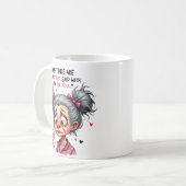 Mug Grand-mère rustique adorable (Devant gauche)