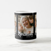 Mug Grand-mère Script Black 3 Photo (Centre)