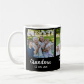 Mug Grand-mère Script Black 3 Photo établi (Gauche)