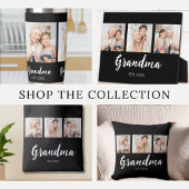 Mug Grand-mère Script Black 3 Photo établi
