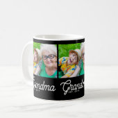 Mug Grand-mère Script Black 3 Photo établi (Devant gauche)