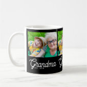 Mug Grand-mère Script Black 3 Photo établi (Gauche)