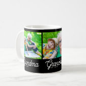 Mug Grand-mère Script Black 3 Photo Isolé (Devant gauche)