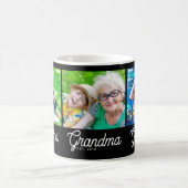 Mug Grand-mère Script Black 3 Photo Isolé (Centre)