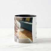 Mug Grand-mère Script Coeur Grateful Chaque instant Ph (Centre)
