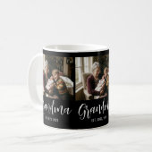 Mug Grand-mère Script Noir 3 Photo (Devant gauche)