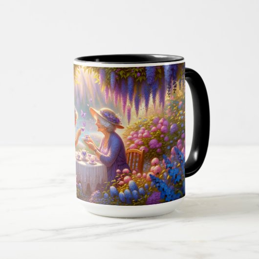 Mug grand-mère tea party4. (Devant droit)