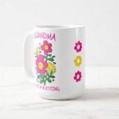 MUG GRAND-MÈRE, VOUS ÊTES UNE FÊTE DE MÈRE BÉNÉFICIANT (Devant gauche)