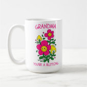 MUG GRAND-MÈRE, VOUS ÊTES UNE FÊTE DE MÈRE BÉNÉFICIANT (Gauche)