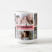 Mug Grand-mère We Love You Photo Collage (Centre)