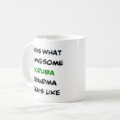Mug grand-mère yoruba, génial (Devant gauche)
