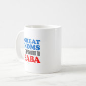 Mug Grand Mères Promues À Baba Grand-Mère Ukrainienne (Devant gauche)