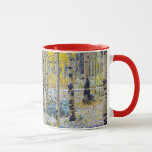 Mug Grand Mesa Cabine isolée dans une forêt