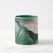 Mug Grand Motif à feuilles foncées (Centre)