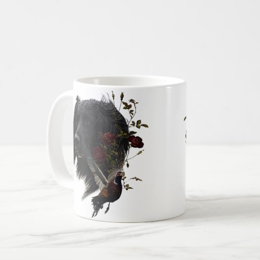 Mug Grand Munsterlander avec faisan (Devant gauche)