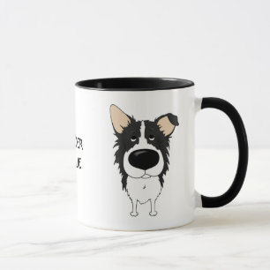 Mug Grand nez border collie
