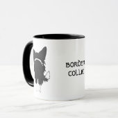 Mug Grand nez border collie (Devant gauche)