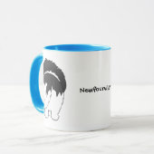 Mug Grand nez Terre-Neuve (Devant gauche)