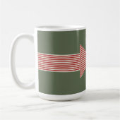 Mug Grand Nœud de Ruban Rayé (Gauche)