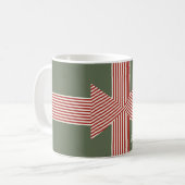 Mug Grand Nœud de Ruban Rayé (Devant gauche)